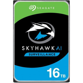Dysk HDD 16 TB SATA 3,5" Seagate SkyHawk ST16000VE002 - 3,5", SATA III, 250-250 MBps, 256 MB, 7200 rpm - zdjęcie 1