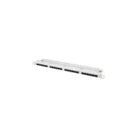 Lanberg PATCH PANEL 24 PORT 0.5U KAT.6 SZARY - PPU6-0024-S | Sklep ITnes.pl - IT for BUSINESS
