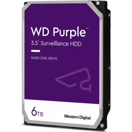 Dysk HDD 6 TB SATA 3,5" WD Purple WD63PURZ - 3,5"/SATA III/256 MB/5640 rpm