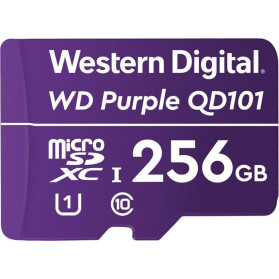 Karta pamięci WD Purple SDXC 256GB Class 10 UHS-I/U1 WDD256G1P0C - Fioletowa