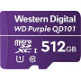 Karta pamięci WD Purple SC QD101 Ultra Endurance 512GB MicroSDXC UHS-1, U1 WDD512G1P0C - zdjęcie poglądowe 1