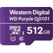 Karta pamięci WD Purple SC QD101 Ultra Endurance 512GB MicroSDXC UHS-1/U1 WDD512G1P0C - Fioletowa