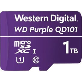 Karta pamięci WD Purple SC QD101 Ultra Endurance 1TB MicroSDXC UHS-1/U1 WDD100T1P0C - Fioletowa