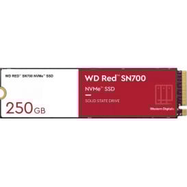 Dysk SSD 250 GB WD Red SN700 WDS250G1R0C - 2280/PCI Express x4/NVMe/3100-1600 MBps
