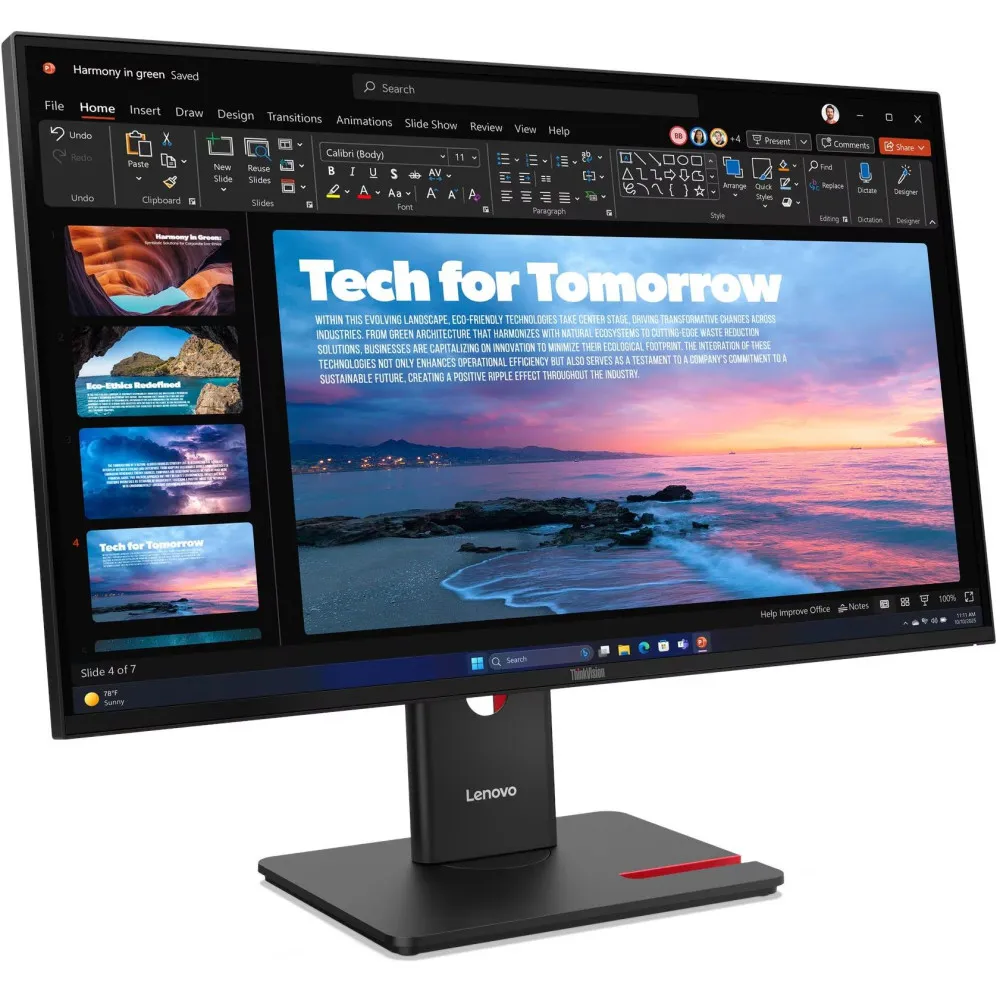 Lenovo ThinkVision T27QD-40 64AAZAT2EU - zdjęcie