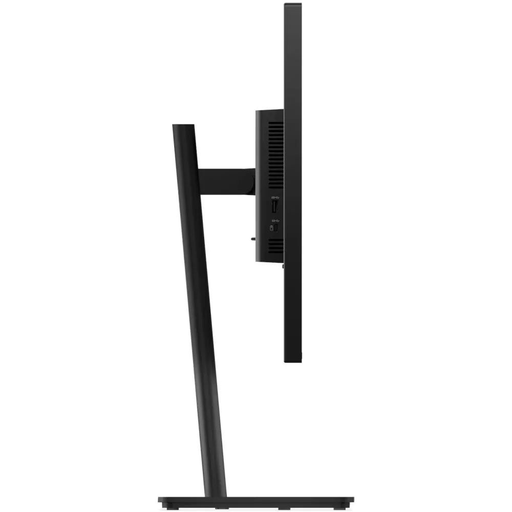 Monitor Lenovo ThinkVision T27QD-40 64AAZAT2EU - 27"/2560x1440 (QHD)/48Hz-120Hz/IPS/HDR/4 ms/pivot/kamera/USB-C/Czarny - zdjęcie