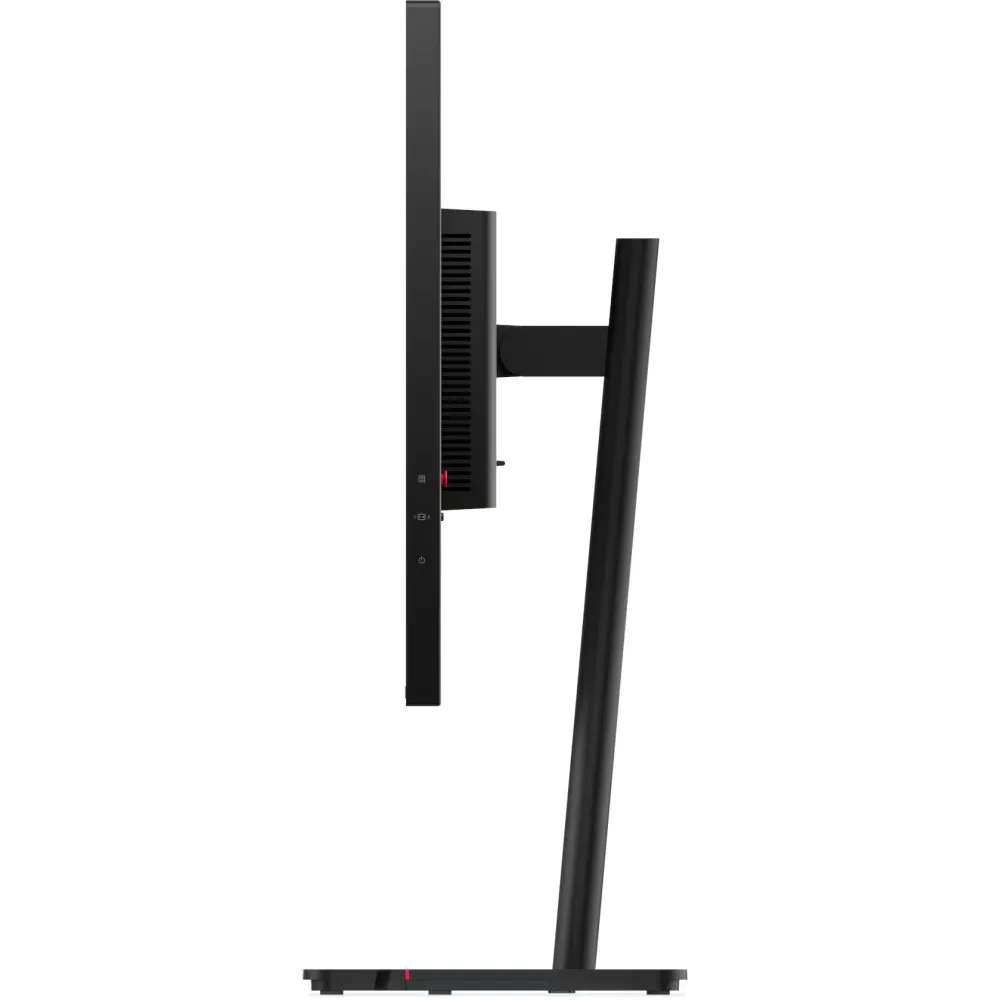 Monitor Lenovo ThinkVision T27QD-40 64AAZAT2EU - 27"/2560x1440 (QHD)/48Hz-120Hz/IPS/HDR/4 ms/pivot/kamera/USB-C/Czarny - zdjęcie