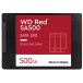 Dysk SSD 500 GB SATA 2,5" WD Red SA500 WDS500G1R0A - 2,5"/SATA III/560-530 MBps