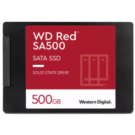 Dysk SSD 500 GB SATA 2,5" WD Red SA500 WDS500G1R0A - 2,5"/SATA III/560-530 MBps