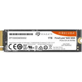 Dysk SSD 1 TB Seagate FireCuda 520 ZP1000GM3A002 - 2280/PCI Express 4.0 x4/NVMe/5000-4400 MBps/TLC