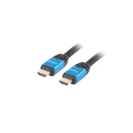 Kabel Lanberg Premium HDMI 2.0 CA-HDMI-20CU-0010-BL, 1 m, Czarny, Niebieski | Sklep ITnes.pl, IT for BUSINESS