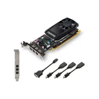 Karta graficzna PNY Quadro P400 PCI-Express 3.0 x16 LP 2GB GDDR5 64bit 3x Mini DP 1.5 VCQP400V2-PB, Kolor srebrny, Czarna | Skle