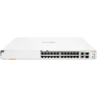 Switch zarządzalny HPE Aruba Instant On 1960 JL807A, 24x 100|1000Mbps RJ45, 2x 10Gbps RJ45, 2x 10Gbps SFP+, POE+ 370W | Sklep IT