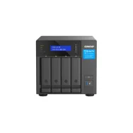 Serwer NAS QNAP Tower TVS-H474-PT-1DP7, Tower, Intel Pentium Gold G7400, 32GB RAM, 40TB, 4 wnęki, 2 x M.2, hot-swap | Sklep ITne