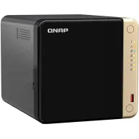 Serwer NAS QNAP Tower TS-464-ZZ9, Tower, Intel Celeron N5105, N5095, 16GB RAM, 18TB, 4 wnęki, 3 lata Carry-in | Sklep ITnes.pl, 
