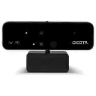 Kamera internetowa Dicota Webcam PRO Face Recognition D31892 - Czarna