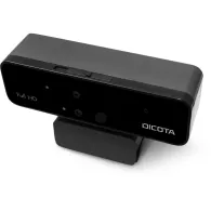 Kamera internetowa Dicota Webcam PRO Face Recognition D31892 - Czarna