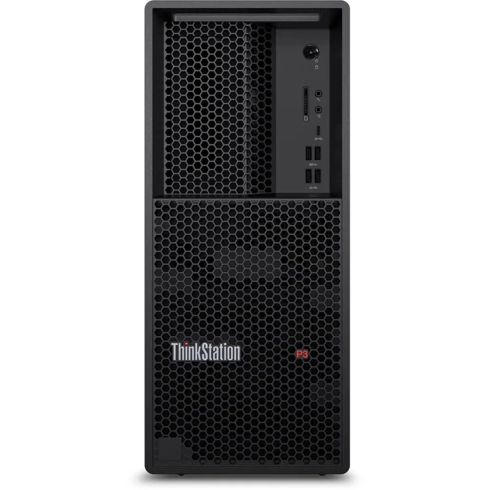 Stacja robocza Lenovo ThinkStation P3 Tower Gen 2 30HT001VPB, Tower, Core Ultra 5 245 vPro, 32GB, 1TB, Win11 Pro, 3OS (1Premier)