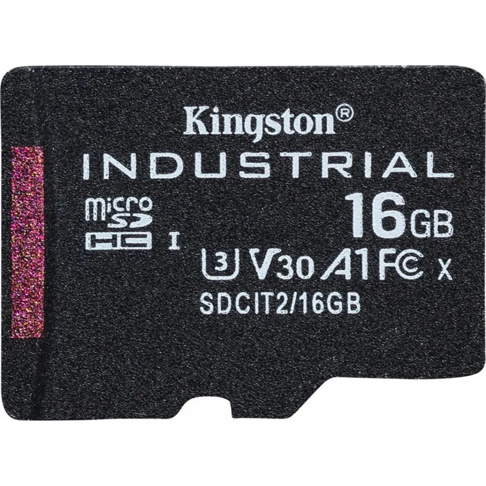 Karta pamięci Kingston Industrial MicroSDHC 16 GB Class 10 UHS-I/U3 A1 V30 SDCIT2/16GBSP - Czarna | Sklep ITnes.pl - IT for BUSI