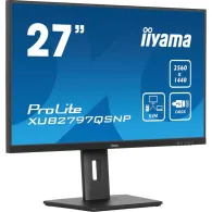 Monitor iiyama ProLite XUB2797QSNP-B1, 27", 2560x1440 (QHD), 100Hz, IPS, 1 ms, pivot, USB-C, Czarny | Sklep ITnes.pl, IT for BUS