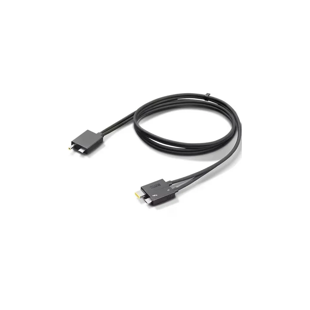 Kabel dzielony do stacji dokujących Lenovo Thunderbolt 4 4X91K16970, 0.7 m, 40Gbit|s, Czarny | Sklep ITnes.pl, IT for BUSINESS