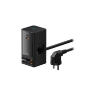 Ładowarka sieciowa PowerCombo 5in1 Charging Station 65W PSLR000301 - Czarna