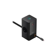 Ładowarka sieciowa PowerCombo 5in1 Charging Station 65W PSLR000301 - Czarna