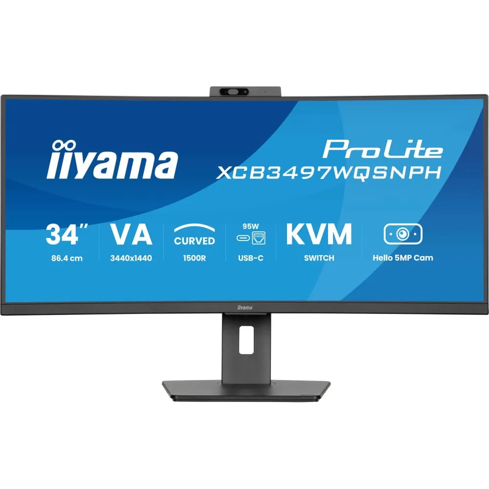 Monitor iiyama ProLite XCB3497WQSNPH-B1 - zdjęcie poglądowe 9