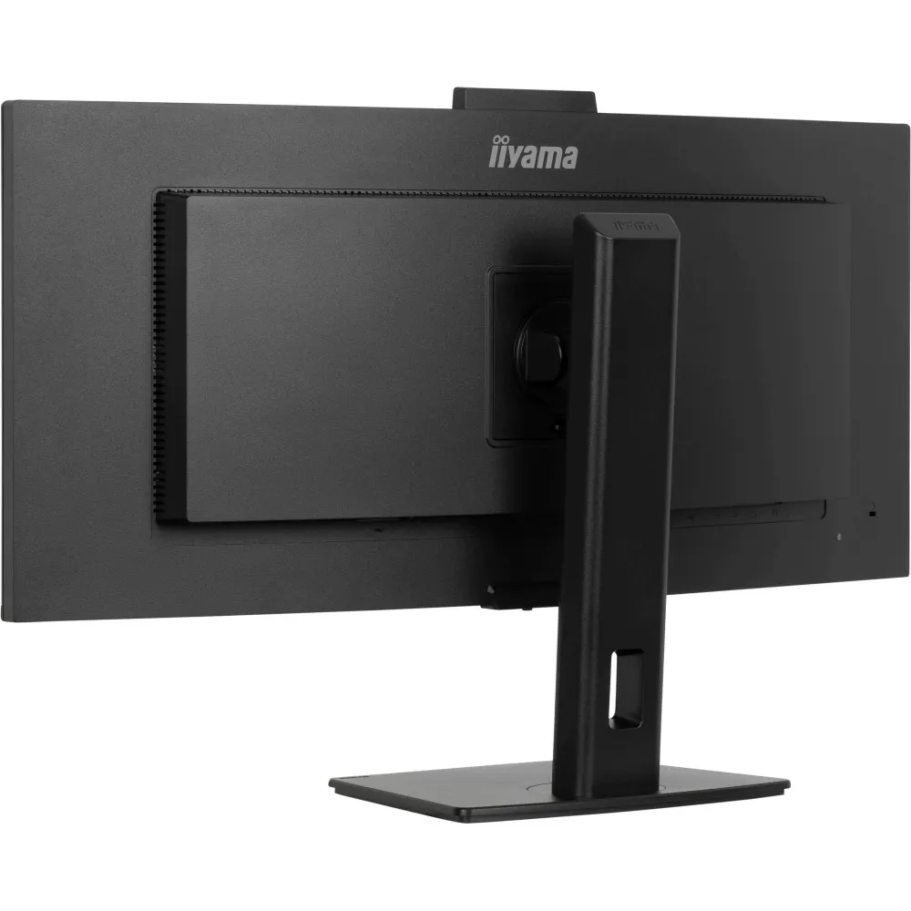 Monitor iiyama ProLite XCB3497WQSNPH-B1 - 34"/3440x1440 (UWQHD)/120Hz/21:9/zakrzywiony/VA/0,4 ms/kamera/USB-C/Czarny - zdjęcie