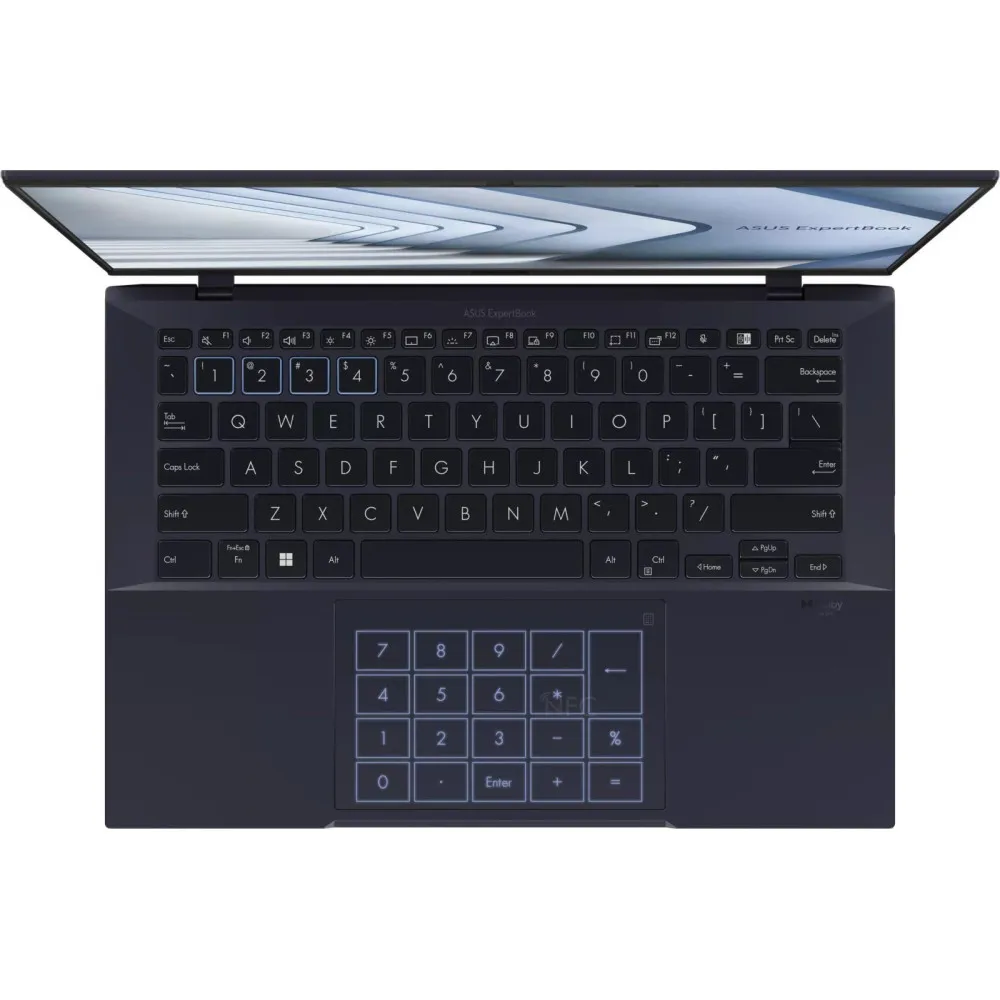 Laptop ASUS ExpertBook B9 OLED B9403 90NX05W1-M01U4000 - Core 7 150U/14" WQXGA+ OLED/RAM 16GB/SSD 512GB/Windows 11 Pro/4 lata OS - zdjęcie