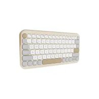 Klawiatura ASUS Marshmallow KW100 90XB0880-BKB040 - Mleczna