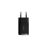 Ładowarka sieciowa Baseus Compact CCXJ010201 - 2x USB, 10.5W, 2A, Czarna