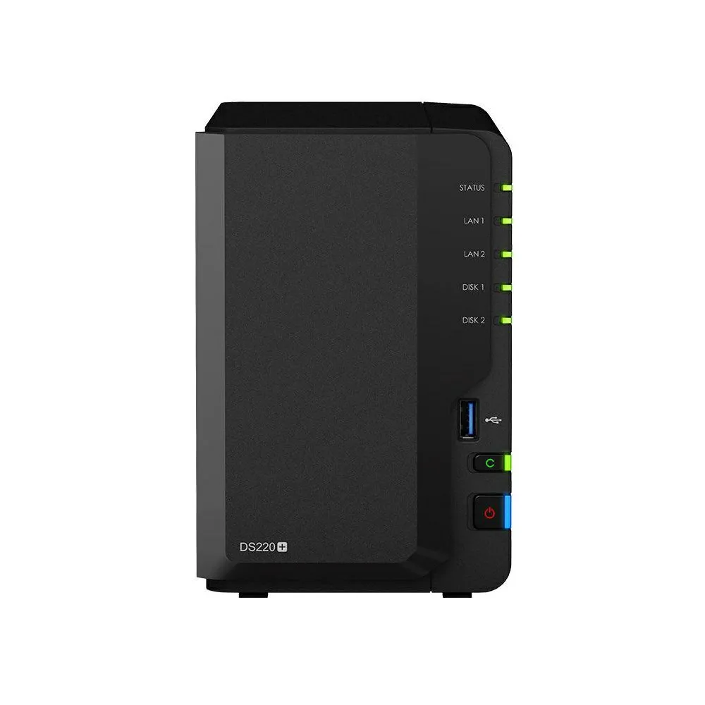 Serwer NAS Synology Desktop Plus DS220ZE, Tower, Intel Celeron J4025, 6GB RAM, 8TB, 2 wnęki | Sklep ITnes.pl, IT for BUSINESS
