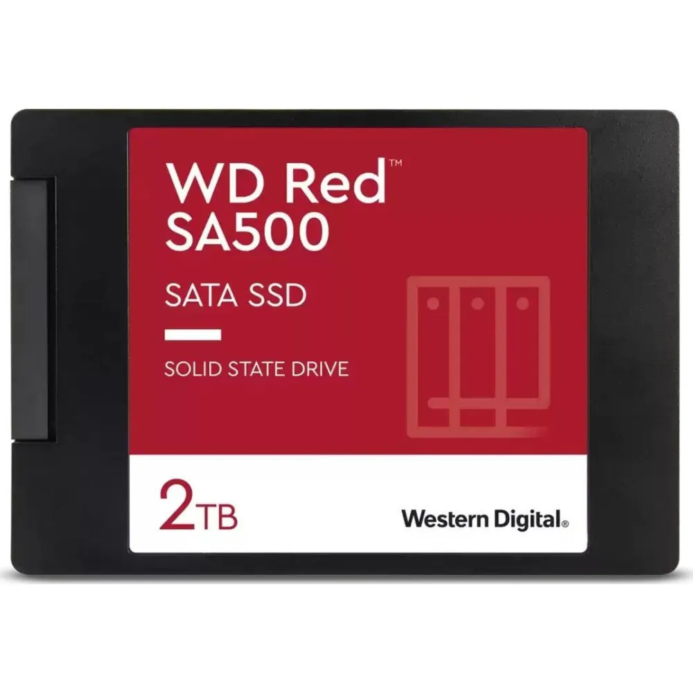 Dysk SSD 2TB SATA 2,5" WD Red SA500 WDS200T2R0A, 2,5", SATA III, 560-520MBps | Sklep ITnes.pl, IT for BUSINESS