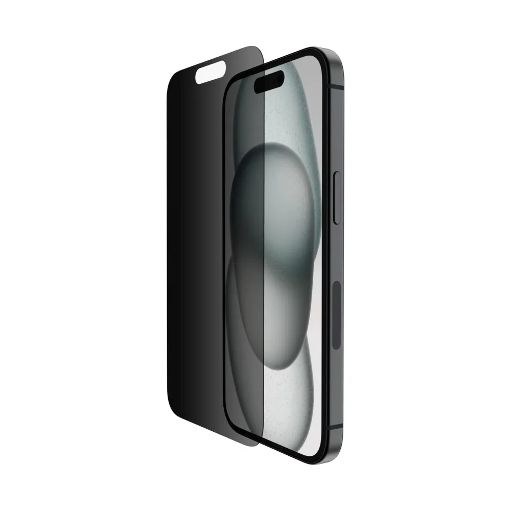 Szkło ochronne Belkin TemperedGlass Privacy Treated Screen Protector do iPhone 14 Pro i 15 OVA147ZZ