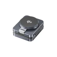 Ładowarka bezprzewodowa Unitek Qi2 Foldable 3-in-1 Charging Station P1300AGY01 - Szara