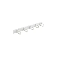 Lanberg ORGANIZER KABLI 19" 1U Z 5 PLASTIKOWYMI UCHWYTAMI - TYP B SZARY - AK-1202-S | Sklep ITnes.pl - IT for BUSINESS