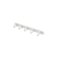 Lanberg ORGANIZER KABLI 19" 1U Z 5 PLASTIKOWYMI UCHWYTAMI - TYP B SZARY - AK-1202-S | Sklep ITnes.pl - IT for BUSINESS