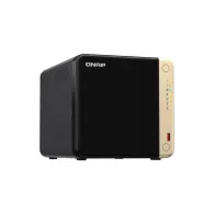 Serwer NAS QNAP Tower TS-464-EPI, Tower, Intel Celeron N5105, N5095, 8GB RAM, 24TB, 4TB cache, 4 wnęki, 2 x M.2, hot-swap, 3 lat