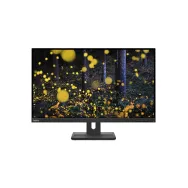Monitor Lenovo ThinkVision E27q-20 62D0GAT1EU, 27", 2560x1440 (QHD), 75Hz, IPS, 6 ms, pivot, Czarny | Sklep ITnes.pl, IT for BUS