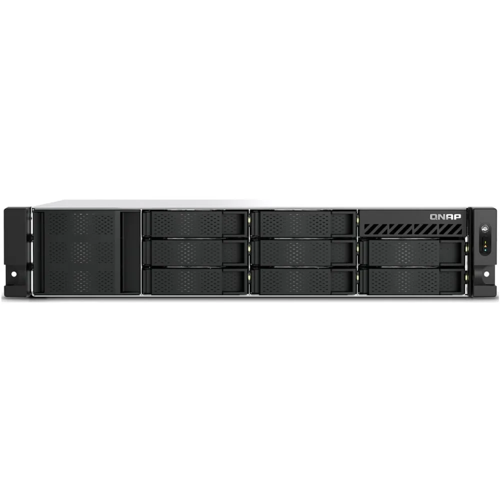 Serwer NAS QNAP Rack TS-855EU-RP-Z9J, Rack (2U), Intel Atom C5125, 16GB RAM, 32TB, 8 wnęk, 3 lata Carry-in | Sklep ITnes.pl, IT 
