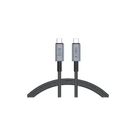 Kabel Tech-Protect USB-C 4.0 5906302308989, USB-C 4.0 8K|60Hz, 240W PDTB4, 40Gbps, 1m, Czarno-szary | Sklep ITnes.pl, IT for BUS