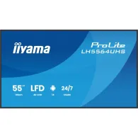 Monitor iiyama ProLite LH5564UHS-B1AG, 54,6", 3840x2160 (4K), VA, 6,5 ms, USB-C, Czarny | Sklep ITnes.pl, IT for BUSINESS