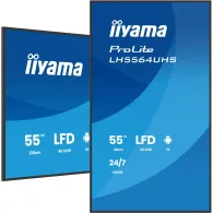 Monitor iiyama ProLite LH5564UHS-B1AG, 54,6", 3840x2160 (4K), VA, 6,5 ms, USB-C, Czarny | Sklep ITnes.pl, IT for BUSINESS
