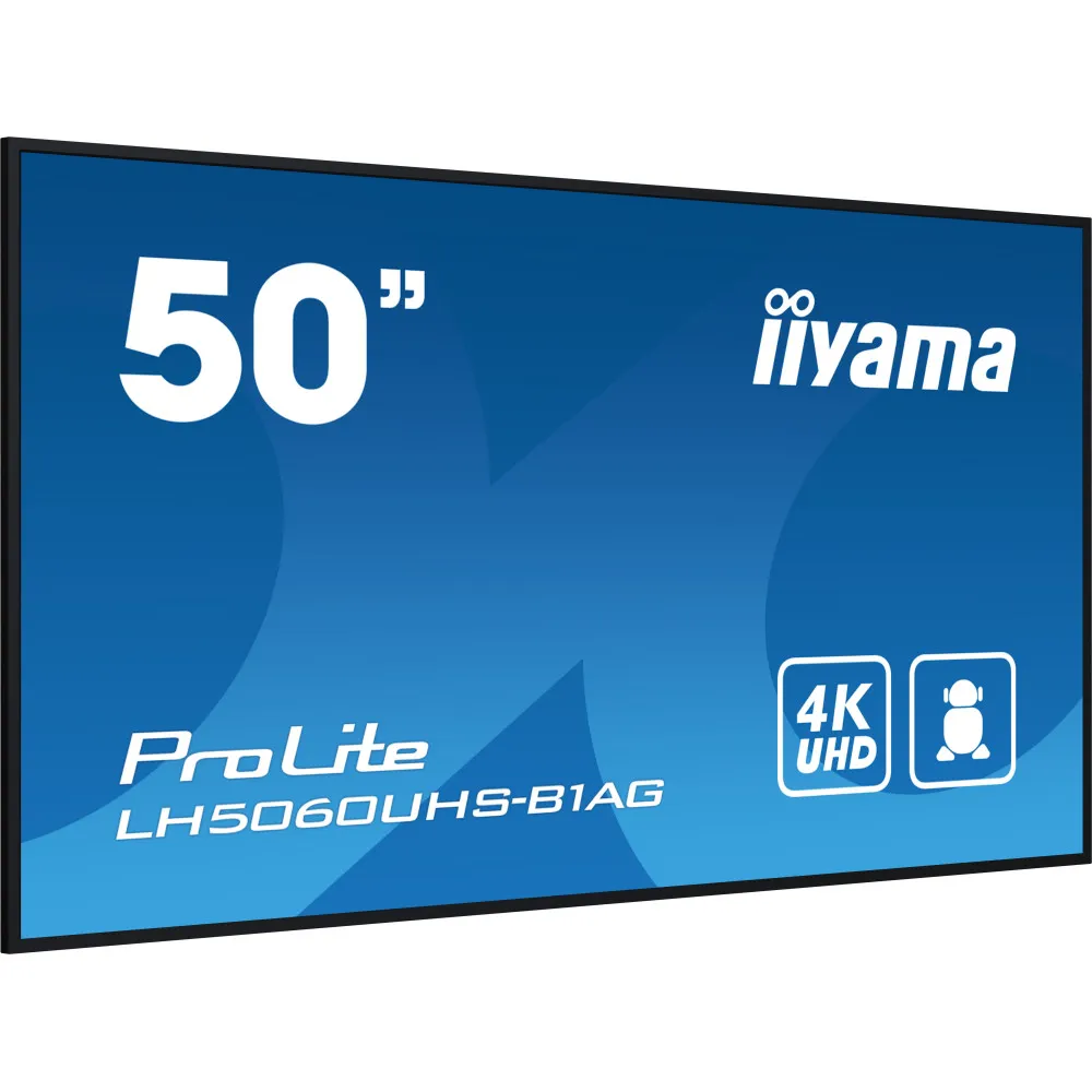 Zdjęcie produktu Monitor iiyama ProLite LH5060UHS-B1AG - 49,5"/3840x2160 (4K)/IPS/8 ms/Czarny