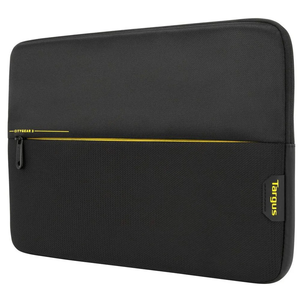 Etui na laptopa Targus CityGear 15,6" TSS994GL, Czarne, Żółte | Sklep ITnes.pl, IT for BUSINESS