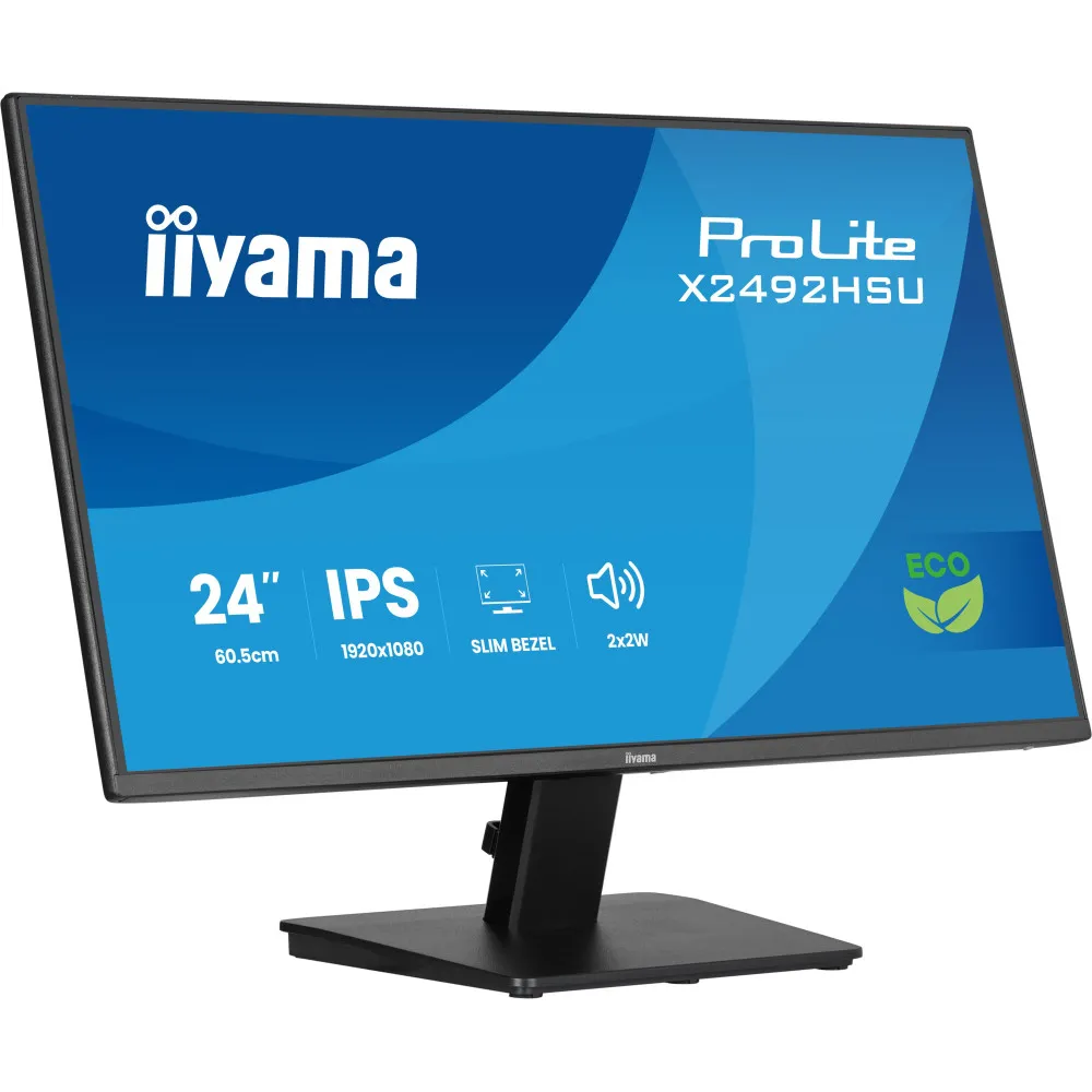 Monitor iiyama ProLite X2492HSU-B1 - 23,8"/1920x1080 (Full HD)/120Hz/IPS/3 ms/Czarny