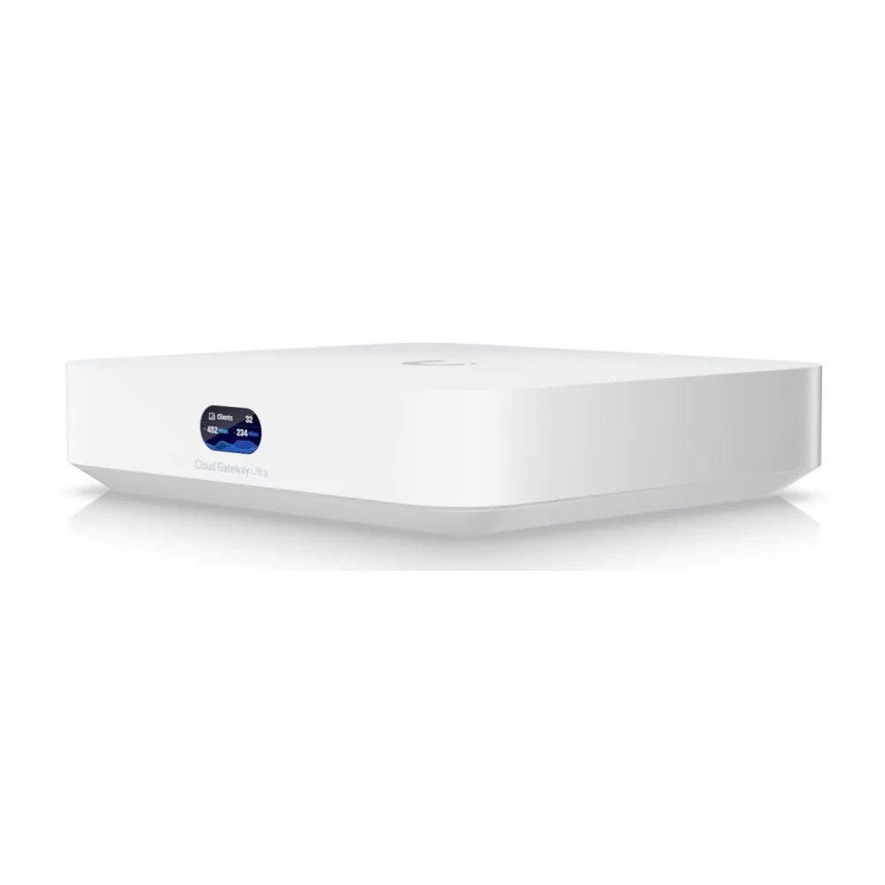 Router Ubiquiti UniFi Cloud Gateway Ultra UCG-ULTRA-EU, 1x 2.5GbE RJ45 WAN, 4x 1GbE RJ45 LAN, wydajność IDS, IPS 1Gbps | Sklep I