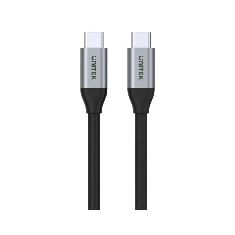 Kabel Unitek USB-C 100W PD 4K@60H (M/M) C14091ABK, 2 m, Czarny | Sklep ITnes.pl, IT for BUSINESS