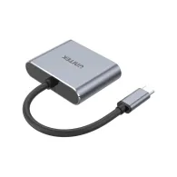 Adapter Unitek USB-C / HDMI 4K@60Hz VGA FullHD V1126A, Kolor srebrny | Sklep ITnes.pl, IT for BUSINESS